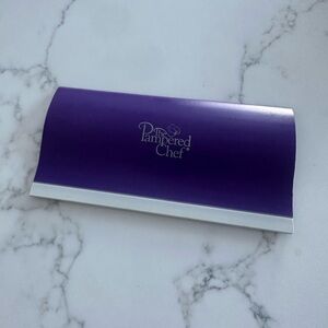 The Pampered Chef Purple Kitchen Scraper
